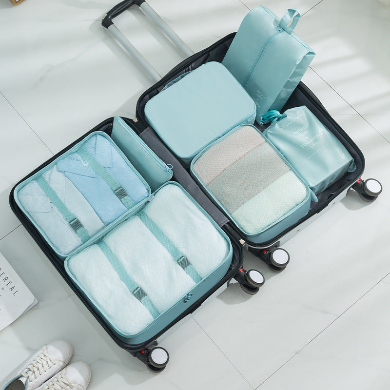 Kit Organizador de Viagem com 7 Bolsas - StyleTrip