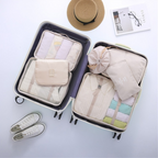 Kit Organizador de Viagem com 7 Bolsas - StyleTrip