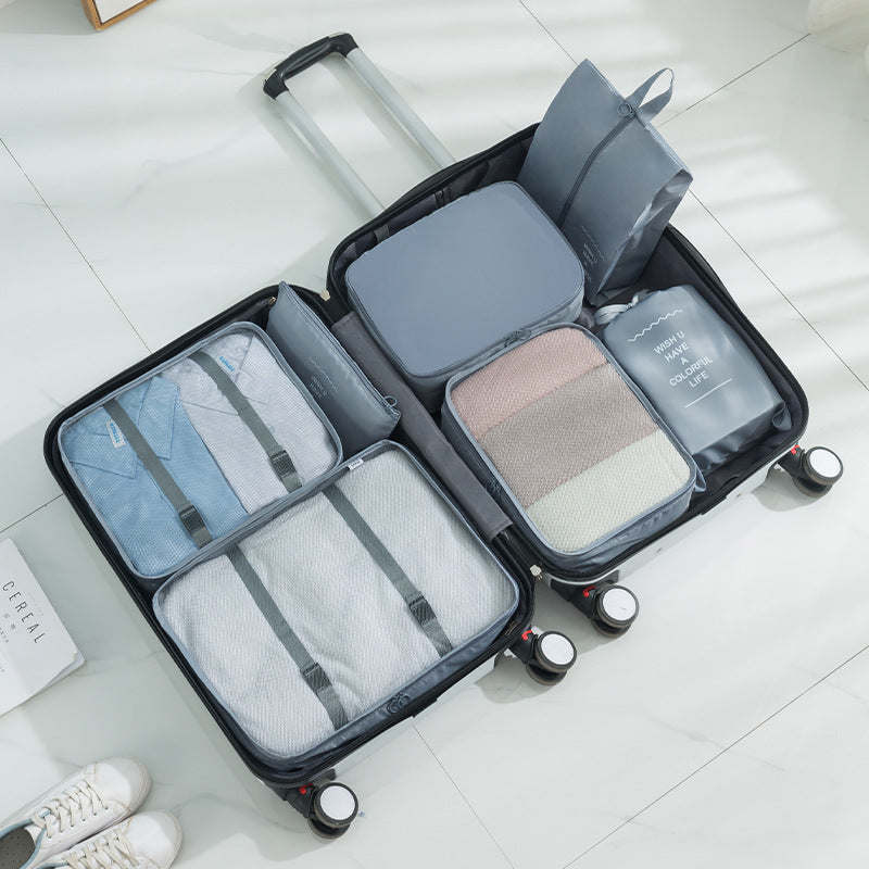 Kit Organizador de Viagem com 7 Bolsas - StyleTrip
