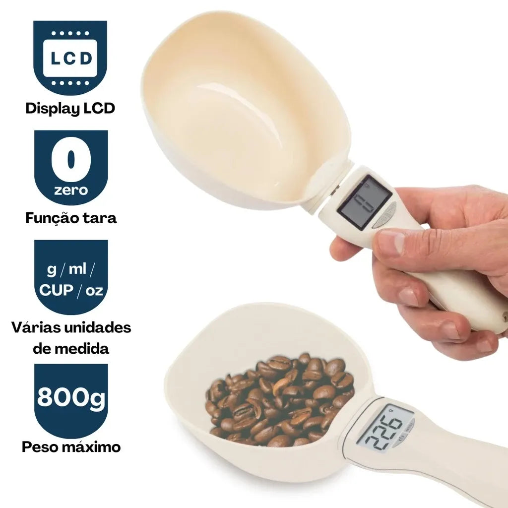 Smart Spoon Precision  Balança Digital Inteligente