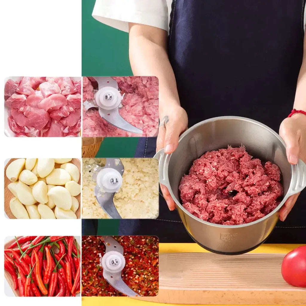 Multiprocessador Elétrico ChefMaster 7X - Potente, Moderno e Durável 🔥