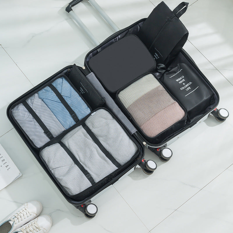 Kit Organizador de Viagem com 7 Bolsas - StyleTrip