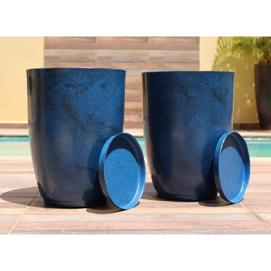 Kit com 2 Vasos - Duo Elegance Mármore