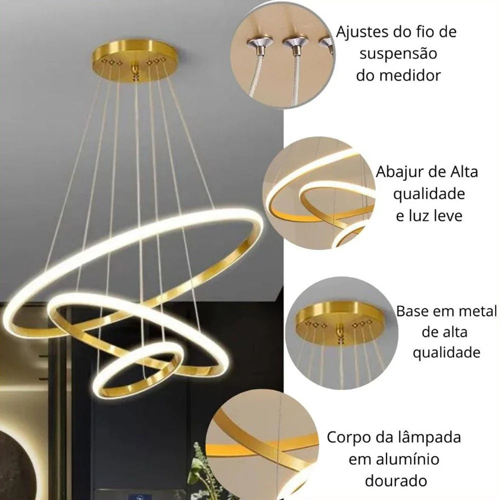 Lustre Scandinavian Minimal - Design e Funcionalidade