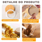 Kit 10 Potes Herméticos - Elegance