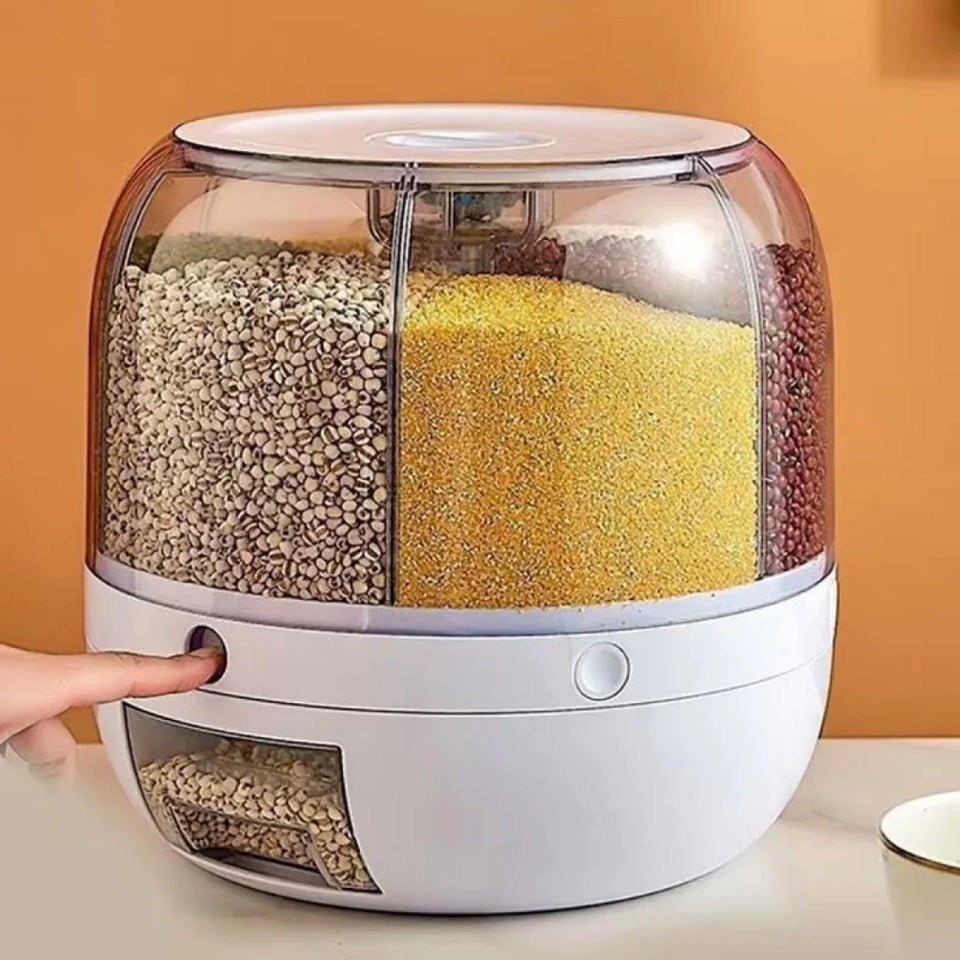 GiroMax: Dispenser de Alimentos 6 em 1