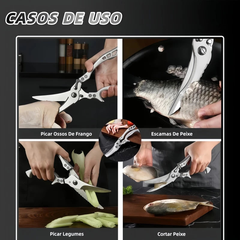 OFERTA IMPERDÍVEL: Tesoura 5 em 1 - UltraCut