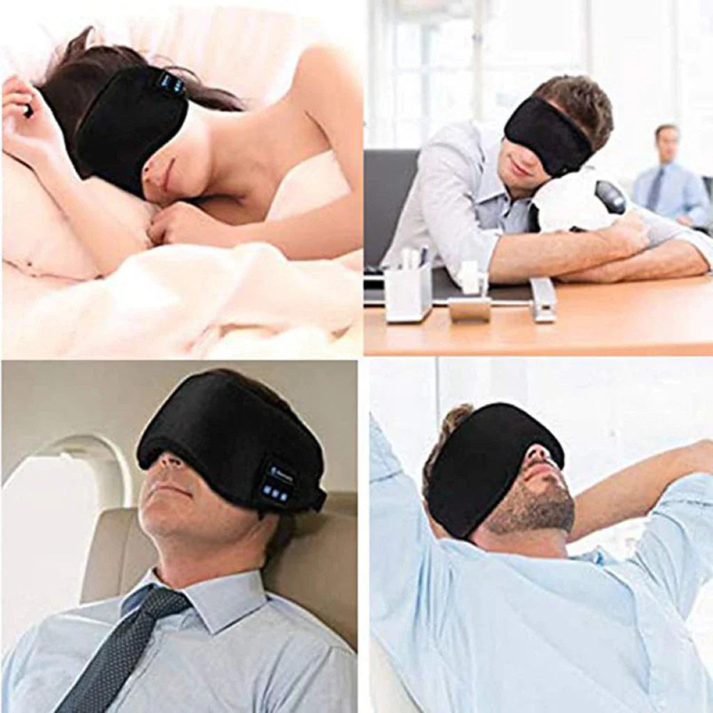 DREAM SOUND – Máscara de Dormir com Fones Bluetooth