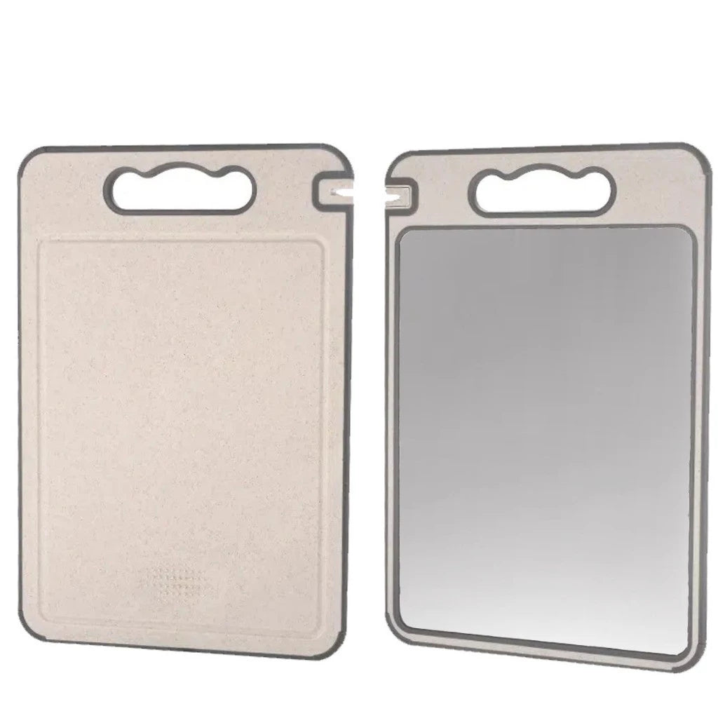 Tábua Inox Dupla Face - Higiene Total e Corte Profissional em Dobro